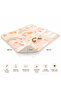 Kiara Cushion Play Mat Rug – Soft Padded Carpet with Non-Slip Backing, 160 x 200 cm - 4