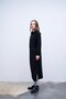 Zippered Collar Knitwear Tunic Black - 5
