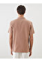 Nevavm Regular Fit Short Sleeve Dobby Men's Shirt with Difference - 5