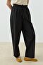 Else Poplin Trousers Black - 3