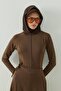 Alara Hooded Hat Bone Brown - 3