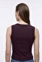 Ottoman Button Detailed Bluz - 3