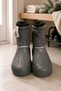 Gray Color 45-46 Size Luxurious Stylish Waterproof Woolen Short Boots - 3