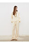 Lcw vision yellow elastic waist women's pants