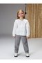 Two Mt Shop Quality Lcw Kids Gray Adjustable Waist Elastic Stoned Girls' Jean Pants