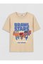 Alita city: stand out with this oval-neck brawl stars printed t-shirt for boys. - 3