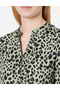 Rochie scurta, Verde/Negru - 2