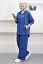 9290 - Stylish and Comfortable 2-Yarn Hooded Casual Women's Set
