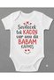 There's Only One Woman to Love, and My Dad Has Covered Her with a Baby Body Short-Sleeved Bodysuit.