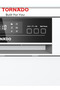 Freestanding Dishwasher 15 Place Settings, 6 Programs, A++ Energy, TDG-MN1563-TSU Silver 5 years for Compressor and 1 year full - 3