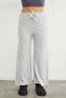 Basic Corded Elastic Waist Trousers - 5