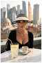 Adjustable Women's Straw Visor Hat That Lets You Enjoy the Sun - 5
