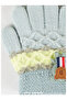 100% Acrylic Children's Gloves with Accessories (Age 3-6)