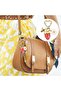 1pcs Golden 1pcs cute strawberry,daisy,bee,heart-shaped metal keychain,perfect for bag accessory,key - 5