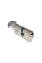 Eko 90mm Satin Cerman Latch Hybrid Barel, Door Cylinder