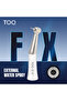 4 FX Style Low Speed Contra Angle Handpiece 20,000rpm Push Button 1:1 Direct Drive Gear Ratio Apply.