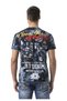 Men's Graphic Printed T-Shirt Crew Neck Cotton Regular Fit Men's T-Shirt Ct821 - 4