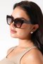 Women's uv400 cat eye brown sunglasses 23031 c3 light color - 6