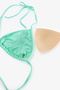Mint Green Triangle Bikini Top - 6