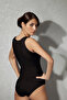 12110 Women's Thick Strap Snap-On Bodysuit - 2