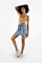 Alexandergardi̇ Special Collection Ripped Detailed Belted Denim Skirt (2023m) - 2
