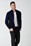 Navy Blue Knitwear Cardigan - 2