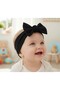 Baby Girl Children's Bow-Tie Hairband, 100% Cotton Combed Cotton, Non-Slip, Ultra Flexible Soft Headband - 6