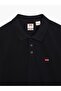 Men's Black Polo Collar T-Shirt A2085-0000 - 3