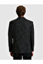 Black Wool Blend Ex. Slim Fit Jacket 50291928-Vr046 - 5