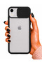 Apple iPhone Xr 6.1 Case Camera Sliding Matte Back Surface Color Frame Lens Cover