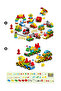 140Pcs Large Particles Duploed Car Squad Building Blocks DIY City Cars Educational Bricks Kids To... - 7