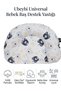 100% Cotton Anti-Sweat Baby Head Support Pillow Universal Stroller Baby Carriage and Car Seat Travel Pillow Oeko-Tex ®   Certified - 3