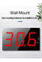 30-130dB Wall Hanging Mounted Digital Sound Level Meter Tester Volume Measuring Measuring Alarm D... - 7
