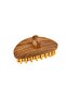 39-Tooth Solid Brass Meridian Brush Wooden Handle Massage Brush Multipurpose Beauty Body Massage ... - 7