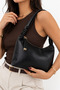 Women's Soft Textured Knotted Handle Shoulder Bag – Casual & Stylish Use