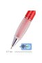 Versatil Pencil (Mechanical Pencil) Deep 0.7 Mm Metal Lava Red - 3