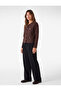 Pique Fabric Appliqué Detailed Ornate Buttoned Long Sleeve Crew Neck Cardigan - 2