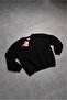 سويت شيرت رجالي أسود من Crupt Essentials Crop Boxy - 2