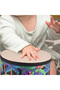 8 inch Drum Percussion Instrument 8-inch Floor Drum for Christmas Birthday Gift Bongo Floor Drums wi - 2