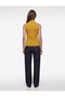 Modal Fabric Slim Fit Stand Collar Sleeveless T-Shirt - 3