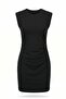 Drawstring Modal Mini Dress - 6
