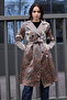 Women's Double Breasted Collar Trench Coat M.Taba 1053 - 2