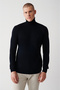 Men's Navy Blue Basic Sweater E005002