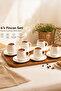11919 Alvaro 6-Piece Porcelain Coffee Cup Set 90 ml