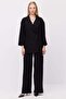 Women's Textured Wide-Leg Pants