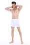 Men's Combed Cotton White Boxer 0805 - 4