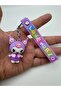 Purple Kuromi Figured Silicone Keychain – Pretty Good Hanging Cute Design - 2