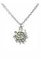 Sun Motif Shuriken Necklace – Unisex Accessory with Japanese Ninja Figure with 60 cm Chain