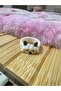 Cute White Lamb Figured Children's Ring – Fixed Size Resin Cartoon Accessory