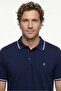 Polo Collar Slim Fit Slim Fit Embroidered Single Jersey Cotton T-Shirt - 2